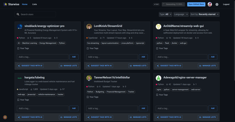 StarWise Review: Smarter GitHub Star Organization with AI